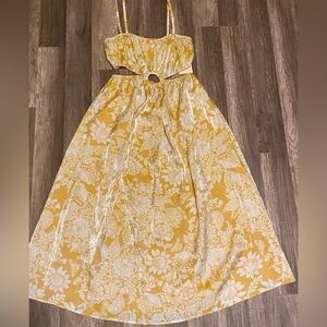 Lena Sunlit Floral Maxi Dress